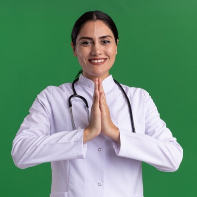 Person looking stressed, representing health or financial stress